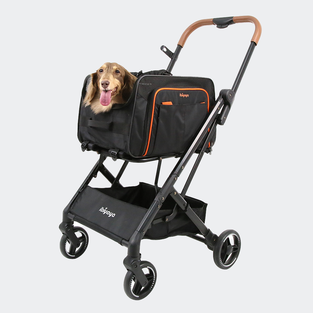 Ibiyaya JetPaw 3-in-1 dog stroller with removable pet bagpack